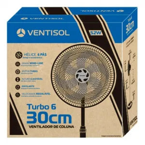 Ventilador De Coluna 30cm Preto 220V - Image 3