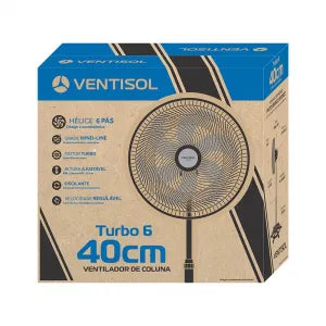Ventilador de Coluna 40cm Preto127V - Image 3
