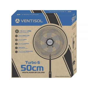 Ventilador de Coluna 50cm Preto 220V - Image 3