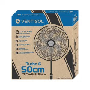 Ventilador de Coluna 50cm Vermelho 220V - Image 7