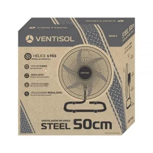 Ventilador de Mesa Steel 50cm Preto 127/220V - Image 3