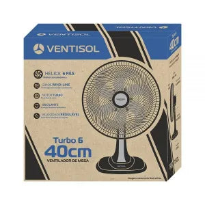 Ventilador de Mesa 40cm Azul 127V - Image 3