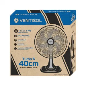 Ventilador de Mesa 40cm Preto 127V - Image 4