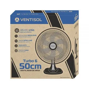 Ventilador de Mesa 50cm Azul 220V - Image 4