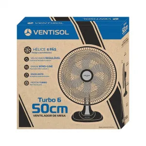 Ventilador de Mesa 50cm Preto 220V - Image 4