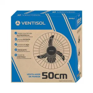 Ventilador de Parede 50cm Preto 127/220V - Image 7