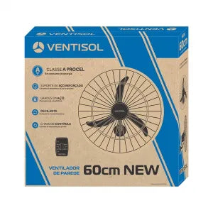 Ventilador De Parede Preto Ventisol 60cm 127/220V 220W - Image 9