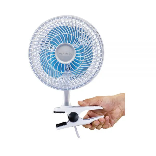 Micro Ventilador 20cm Branco/Azul 220V - Image 5