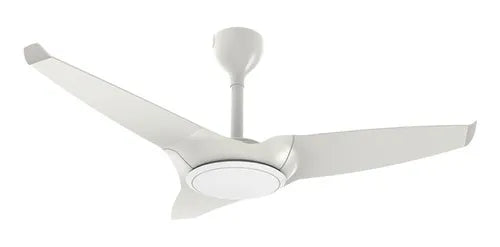 Ventilador De Teto Flow Led Com Controle Branco 127/220V