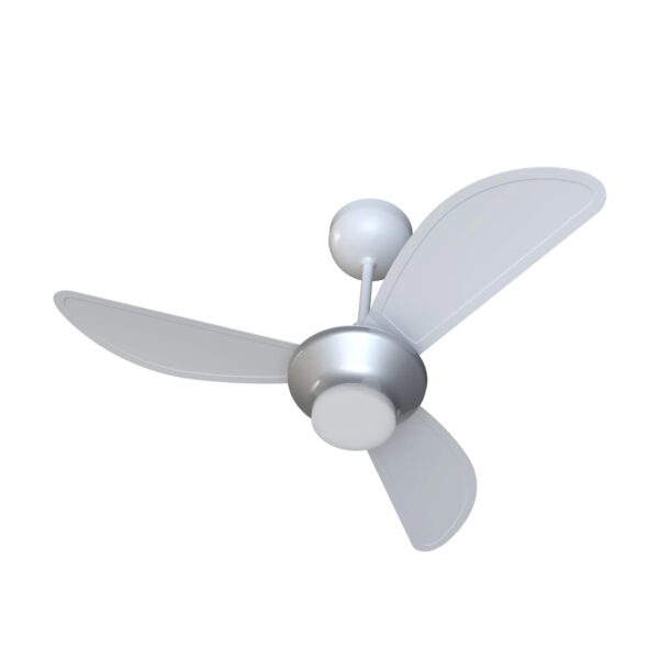 Ventilador de Teto Mistral Led Inverter Com Controle Cinza/Bco 127/220V - Image 2