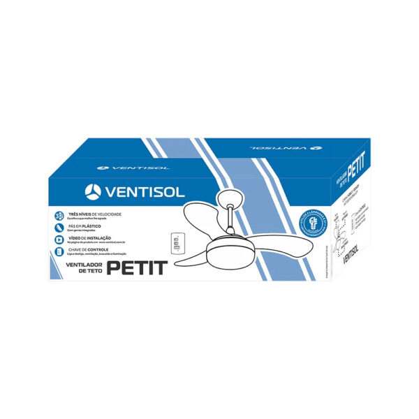Ventilador de Teto Petit Azul 127V - Image 4